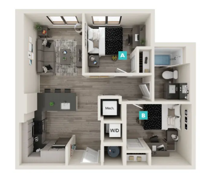 2 BED 1 BATH-BRADFORD