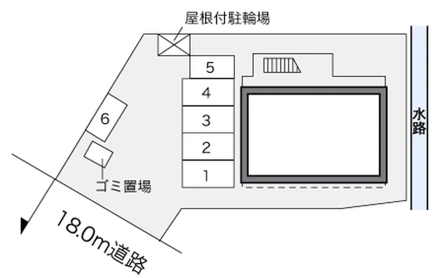 レオパレスかめりあ２御経塚 2