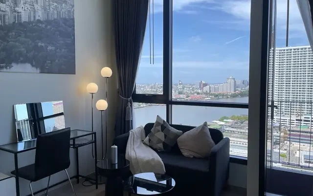 1-BR Condo for Rent, ฿17,000/month, Chapter Charoennakhon - Riverside 2
