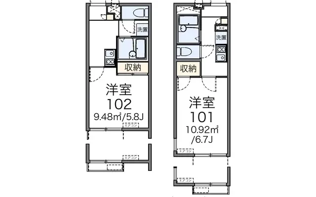 レオパレスメゾン　ド　アキ 1