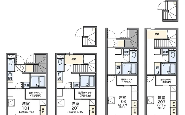 レオパレス前浜 3