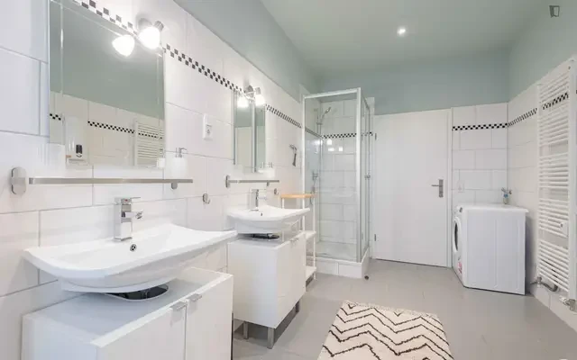 Pleasant double bedroom in Bockenheim area 1