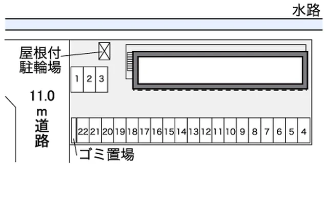 レオパレスミラクⅢ 2