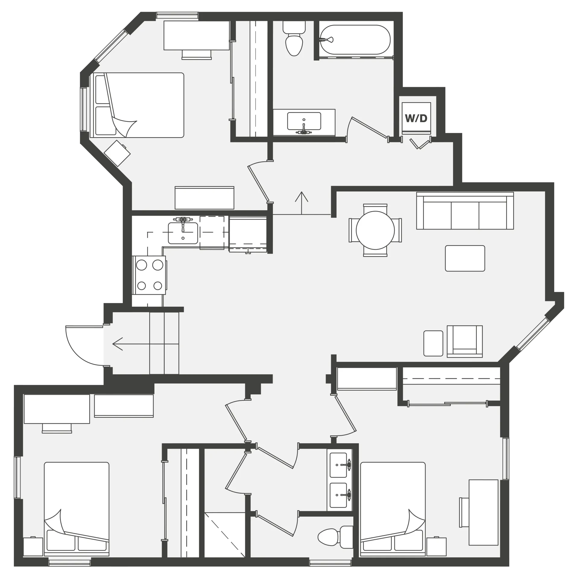 3 Bedroom, 2 Bath Historic Cottage