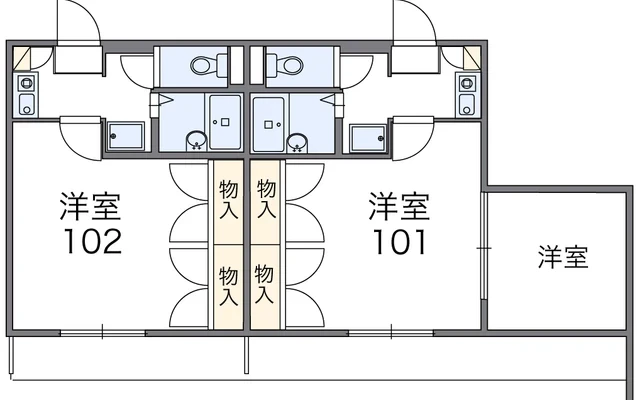 レオパレスメローネⅡ 1