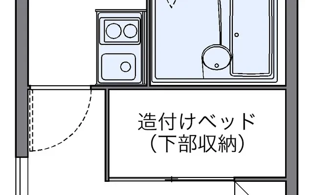 サザンガーデン寺田Ⅱ - Joyo student accommodation - 206号房间(带独立厨房)