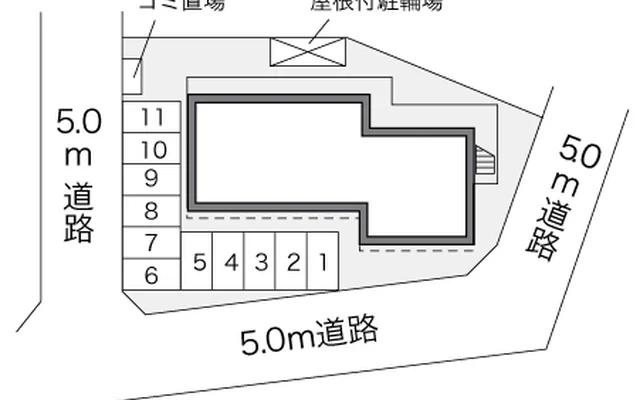 レオパレスサンライズ鶴崎 2