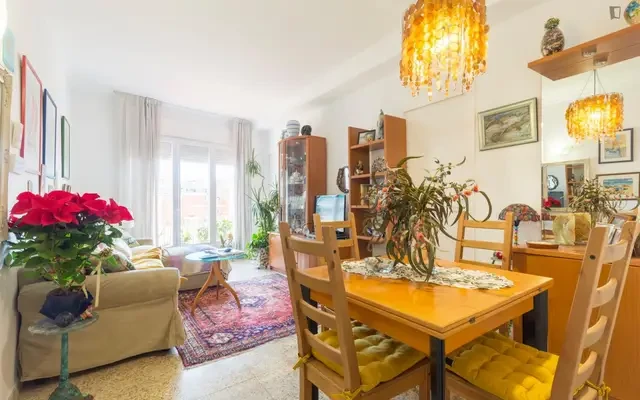 Lovely single bedroom in Sant Andreu Barcelona 1