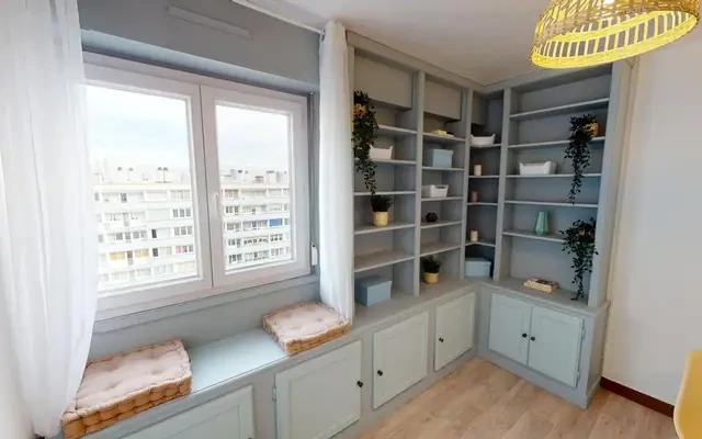 Cute single bedroom in a student flat, near the Glacière metro - chỗ ở sinh viên tại Paris - Single bedroom