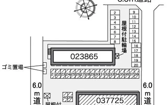レオパレスグランフルールⅡ 2