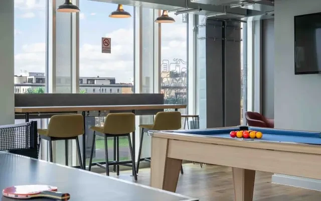 iQ Elgin Place - Glasgow student accommodation - Pool Table
