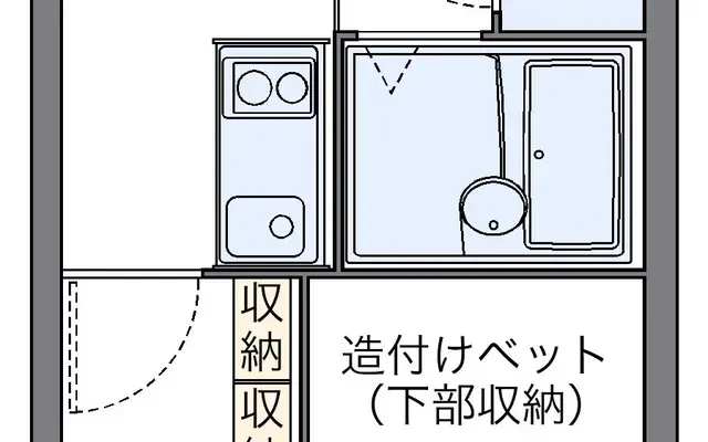 セントラルささ山 - Tanba Sasayama student accommodation - 105号房间(带独立厨房)