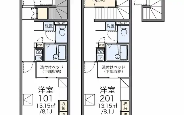 レオパレスうれしの 4