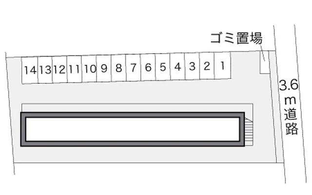 レオパレスデルニエＫⅡ 2