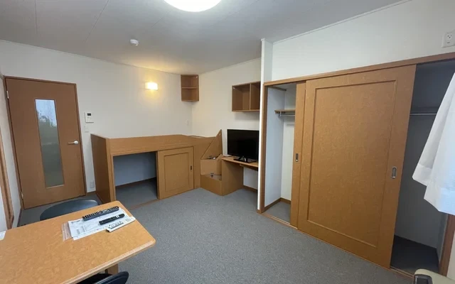 レオパレス道 - Hakodate student accommodation - 211号房间(带独立厨房)