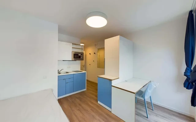 Fully furnished studio with balcony-  Nearby HTW University 1