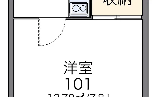レオパレスＪ　Ｋクローバー 1