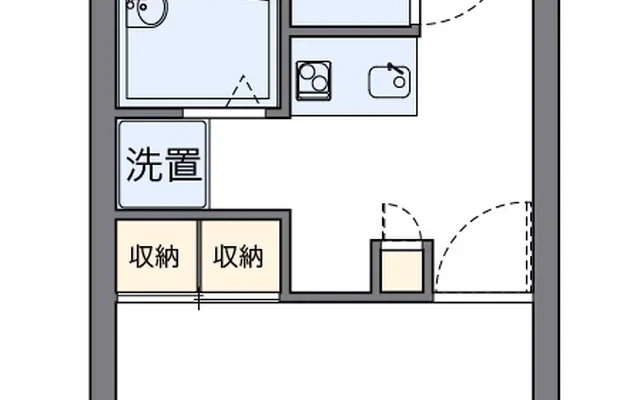 レオパレスＯＯＭＡＥ - Takahashi student accommodation - 211号房间(带独立厨房)