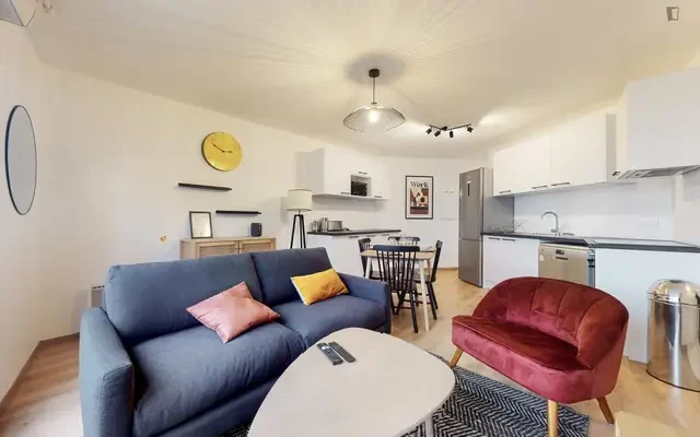 Neat little double bedroom in Bezons - Bezons student accommodation - Double bedroom