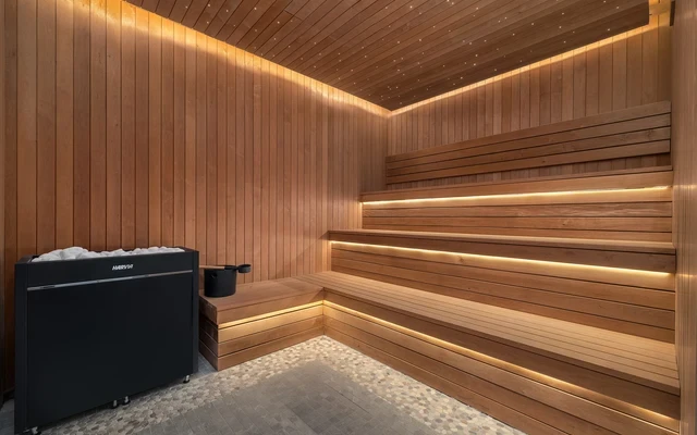 The Dian - New York student accommodation - Sauna Room