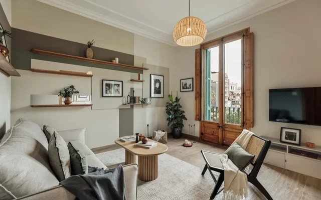 Walla - 3 bedrooms and balcony in Eixample Dreta 1