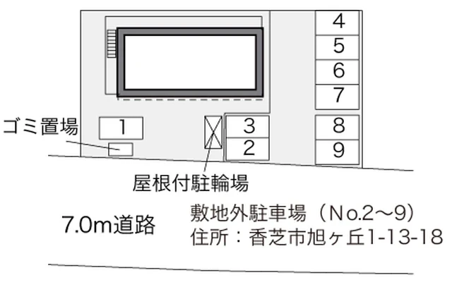 レオパレス旭ヶ丘 3