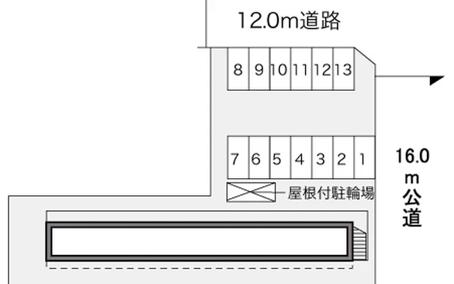 レオパレスサンモール新町 2
