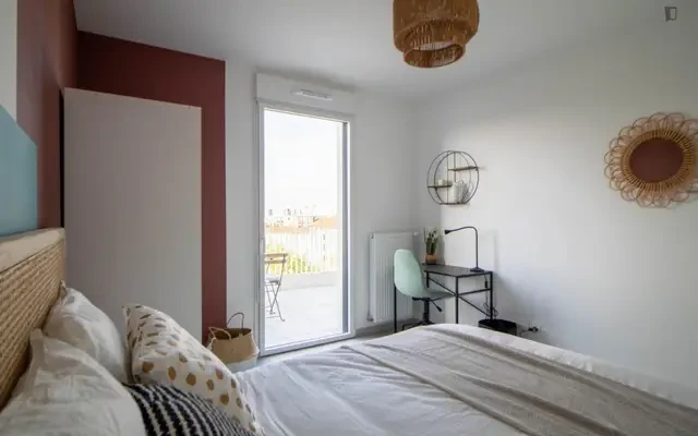 Cute 12 m² bedroom to rent in Villeurbanne - LYO31 1