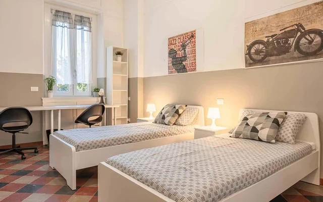 VIALE ZARA 145 <br> SHARED ROOM D1 - Bed A 0