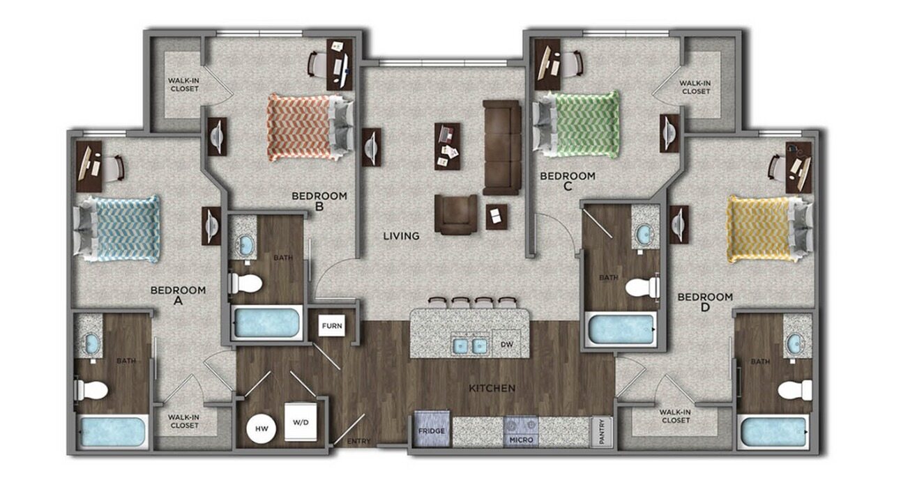 4 Bed  / 4 Bath 4.2