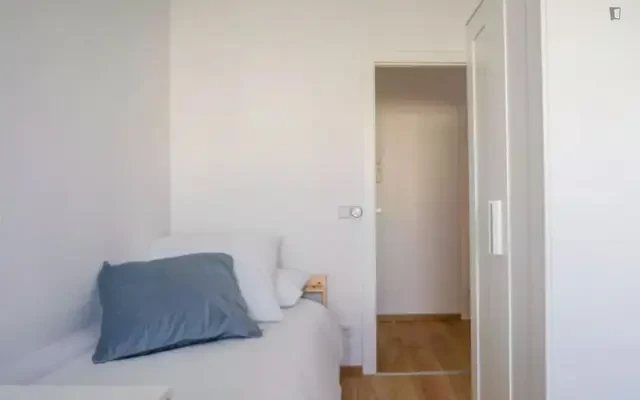 Lovely single bedroom in 4-bedroom apartment - ベルリンの学生向け宿泊施設 - Single bedroom