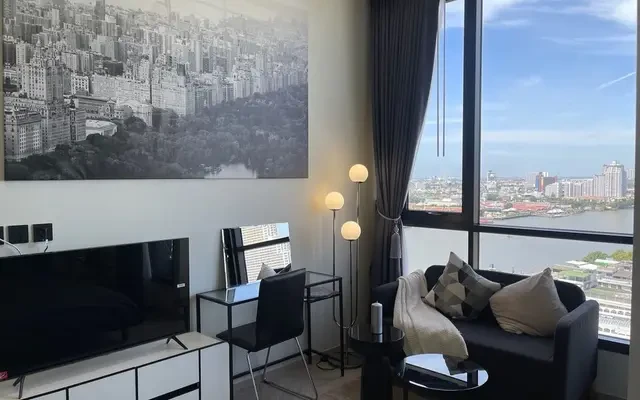 1-BR Condo for Rent, ฿17,000/month, Chapter Charoennakhon - Riverside 1