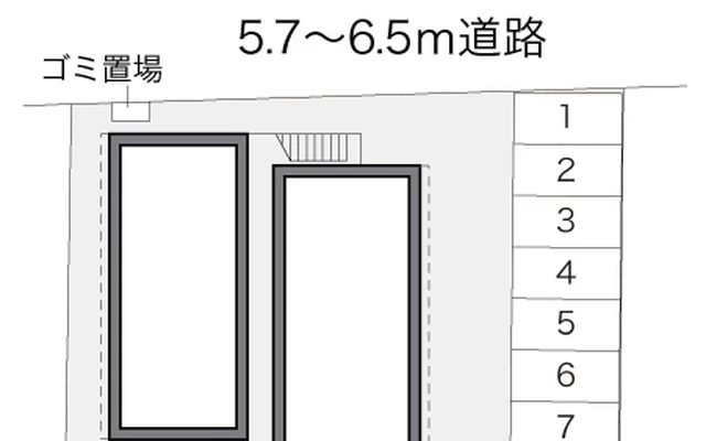 レオパレスシェルムーンⅡ 2