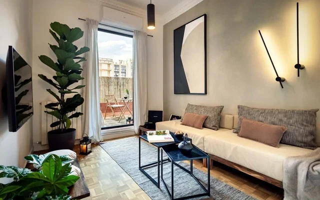 Akita - 2 bedrooms, terrace in Eixample Esquerra 0