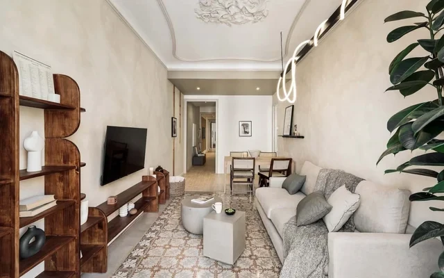 Lluna - 2 Bedrooms and office in Gracia 3