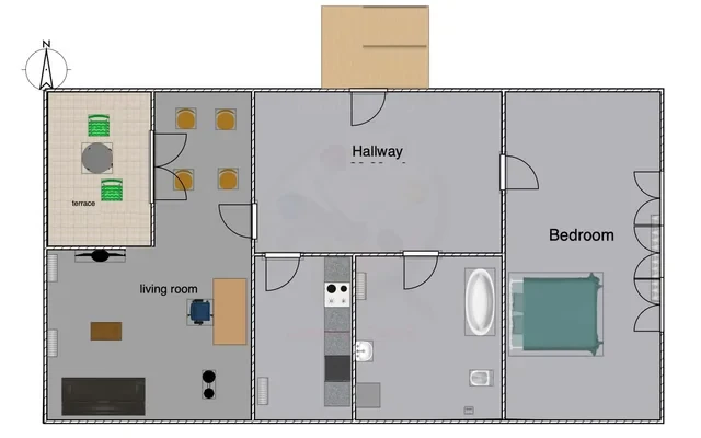 grossartiges helles Dachgeschoss in Kreuzberg 0