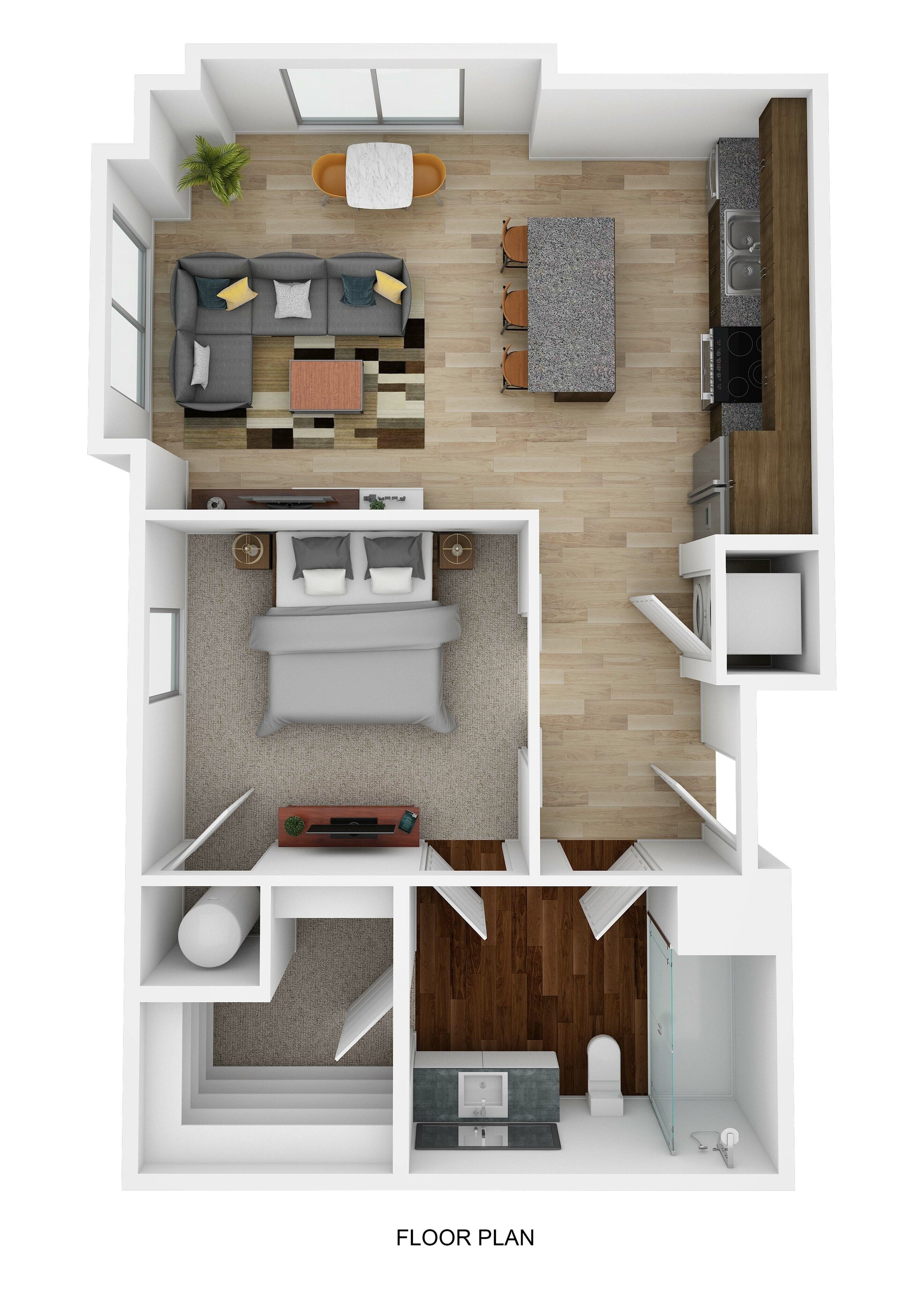 1 Bed 1 Bath Kirchner