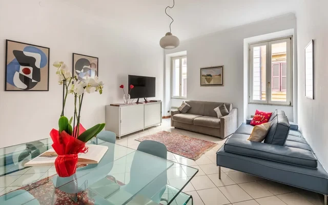 Spacious and Cozy Apartment in the Heart of Rome 0