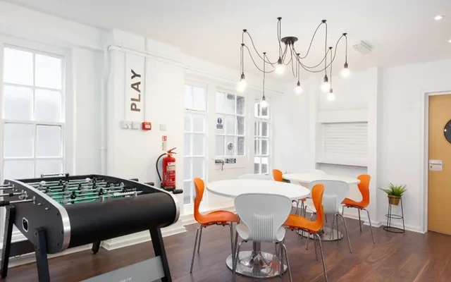 Lit Louise House - London student accommodation - Table Football
