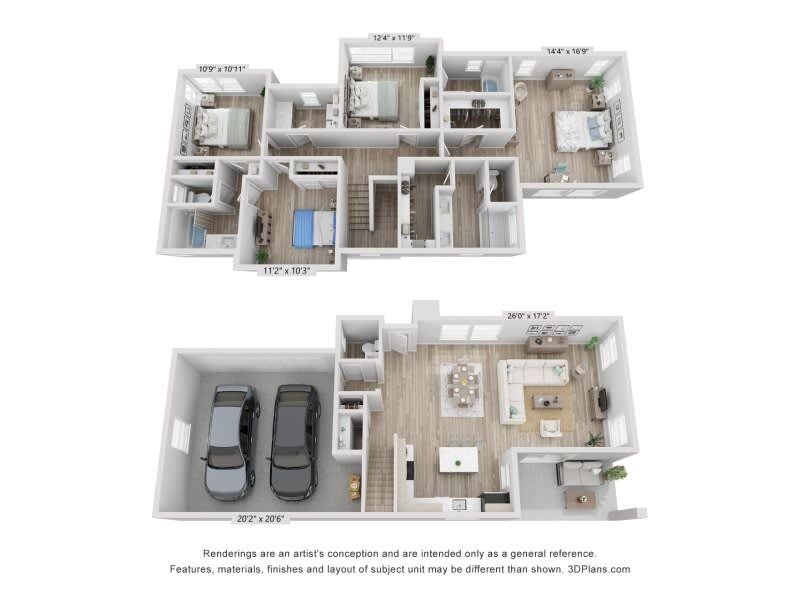 4 Bed 3.5 Bath The Granada