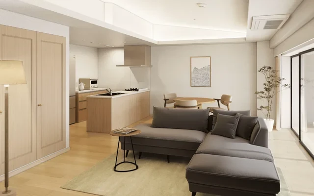DASH LIVING AOYAMA - 東京の学生向け宿泊施設 - Superior-1BR