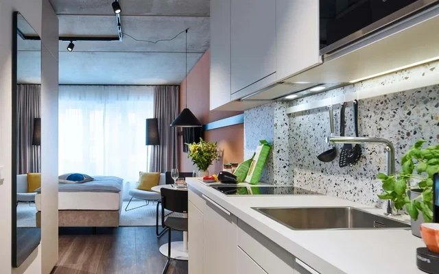 Reduced Rent - All Incl. rent - Fully furnished studio in Charlottenburg with Gym & Co-working space 3
