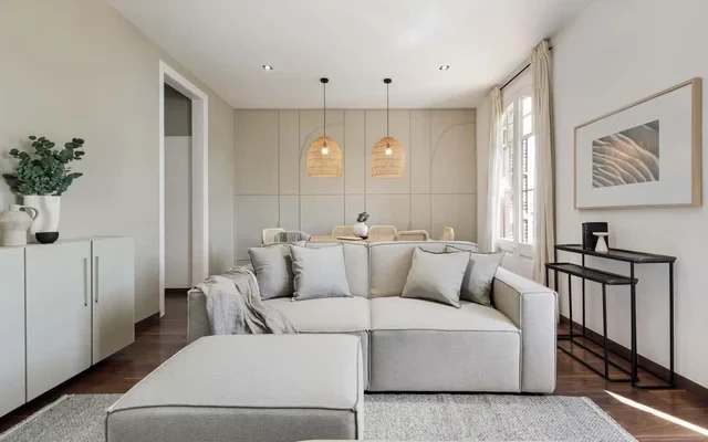 Gralla - 2 bedrooms and office in Eixample 2