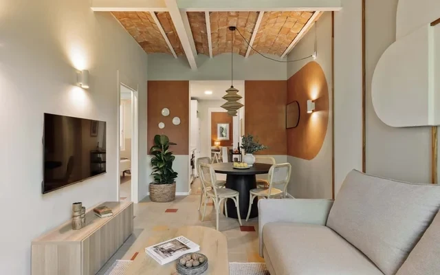 Nal - 2 bedrooms, office and balcony in Eixample Dreta 4