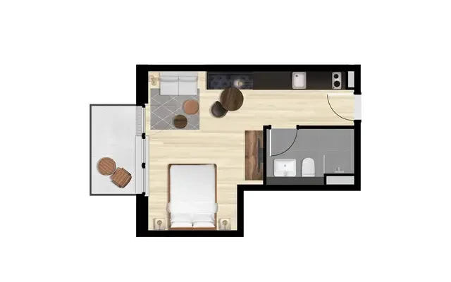studio in Lichtenberg 0