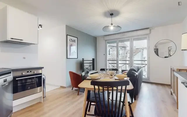 Neat little double bedroom in Bezons - Bezons student accommodation - Double bedroom