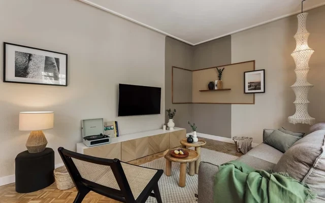 Cahuita - 2 bedrooms and office in Sants 2