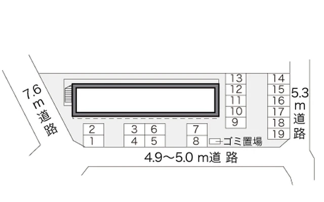 レオパレスＥａｓｔ野村 2
