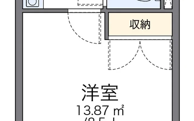 グリーンロードⅡ - 長久手市（ながくてし）の学生向け宿泊施設 - 204号房间(带独立厨房)