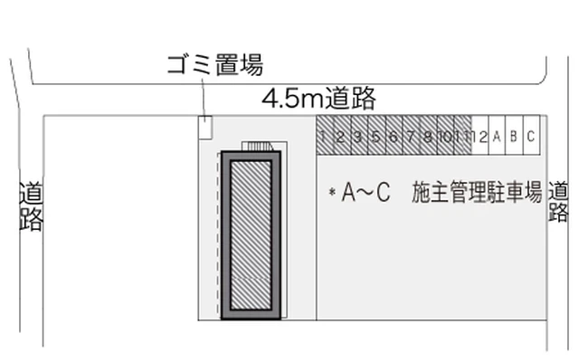 レオパレスサンハイム東雲ＰａｒｔⅡ 2